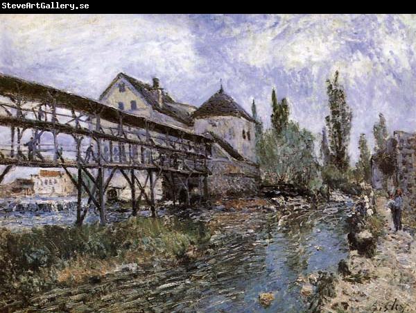 Alfred Sisley Provencher s Mill at Moret